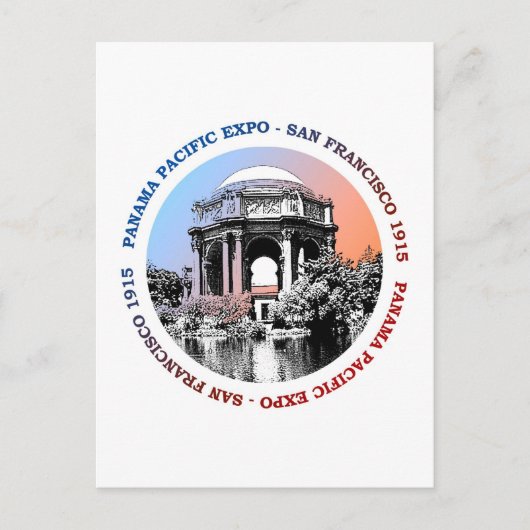 San Francisco Panama Pacific Expo Briefkaart (Voorkant)