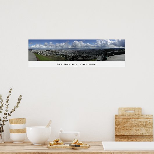 San Francisco Panorama Poster (Keuken)