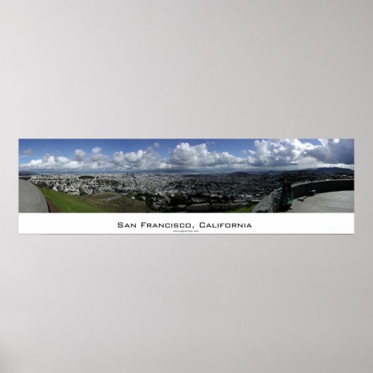 San Francisco Panorama Poster (Voorkant)