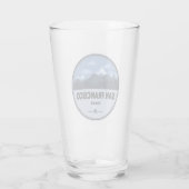 San Francisco Peaks Arizona Kamperen Glas (Achterkant)