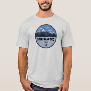 San Francisco Peaks Arizona Kamperen T-shirt
