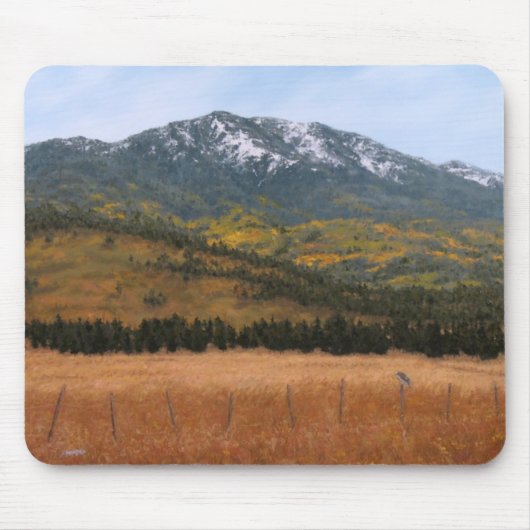 "San Francisco Peaks, AZ" mousepad Muismat (Voorkant)