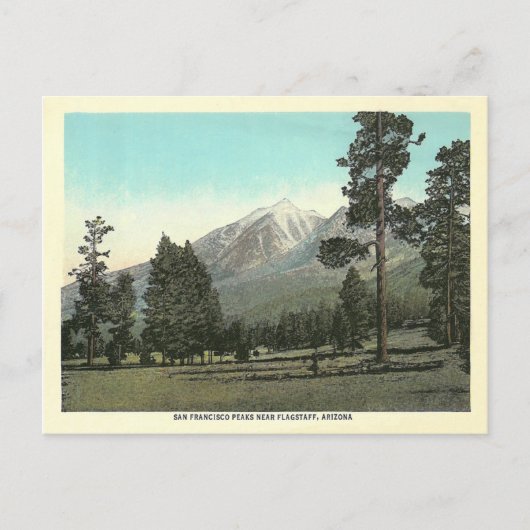  San Francisco Peaks Briefkaart (Voorkant)