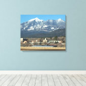 San Francisco Peaks, Flagstaff Landschap Canvas Afdruk (Insitu (Houten vloer))