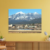 San Francisco Peaks, Flagstaff Landschap Canvas Afdruk (Insitu (Woonkamer))