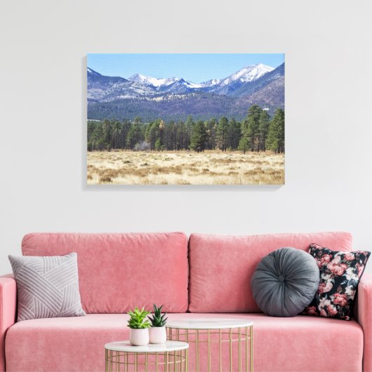 San Francisco Peaks verpakt canvas (Insitu (Woonkamer))