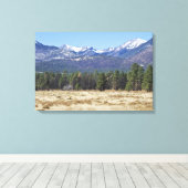 San Francisco Peaks verpakt canvas (Insitu (Houten vloer))