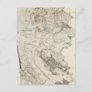 San Francisco Peninsula Briefkaart