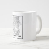 San Francisco Peninsula Map Grote Koffiekop (Voorkant rechts)