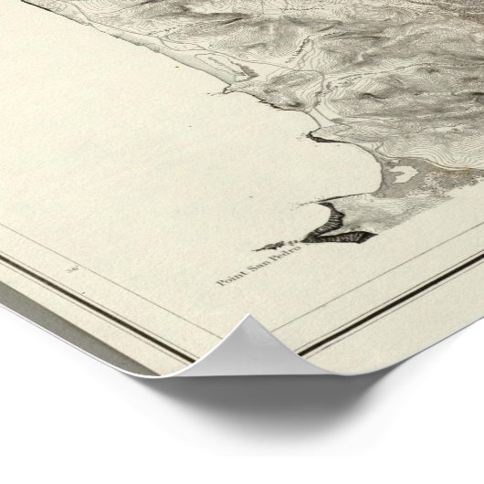 San Francisco Peninsula Poster (Hoek)