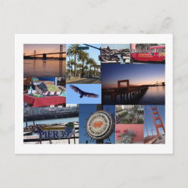 San Francisco Photo Collage Briefkaart