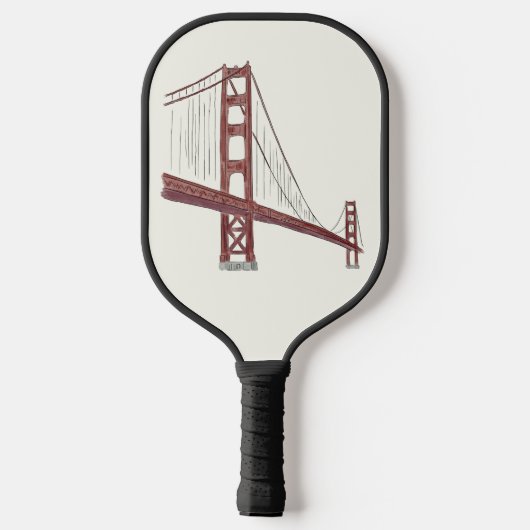 San Francisco Pickleball Paddle (Achterkant)