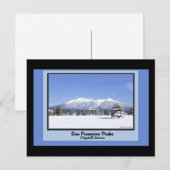 San Francisco piept op sneeuw Briefkaart (Voorkant / Achterkant)