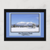 San Francisco piept op sneeuw Briefkaart (Voorkant)