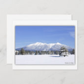 San Francisco piept op sneeuw Briefkaart (Voorkant / Achterkant)