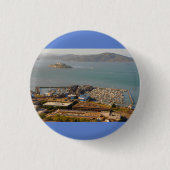 San Francisco Pier 39 #10 Pinback Button (Voorkant)