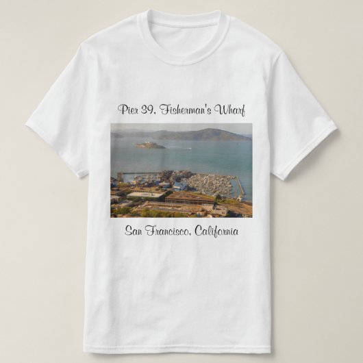 San Francisco Pier 39 #10 T-shirt (Design voorkant)