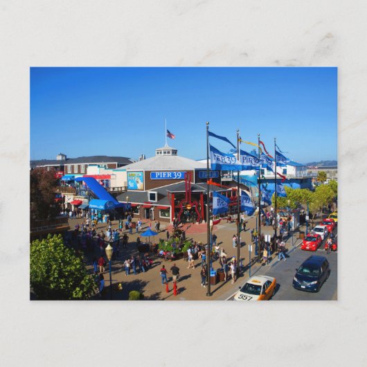 San Francisco Pier 39 #12-1 Briefkaart (Voorkant)