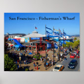 San Francisco Pier 39 #12-2 Poster (Voorkant)