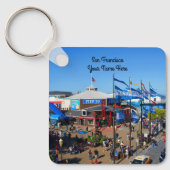 San Francisco Pier 39 #12-2 Sleutelhanger (Voorkant)