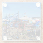 San Francisco Pier 39 #12 Glass Onderzetter (Achterkant)