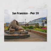 San Francisco Pier 39 #13 Briefkaart (Voorkant)