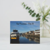 San Francisco Pier 39 #6 Briefkaart (Staand voorkant)