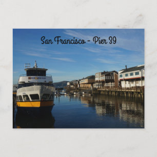 San Francisco Pier 39 #6 Briefkaart
