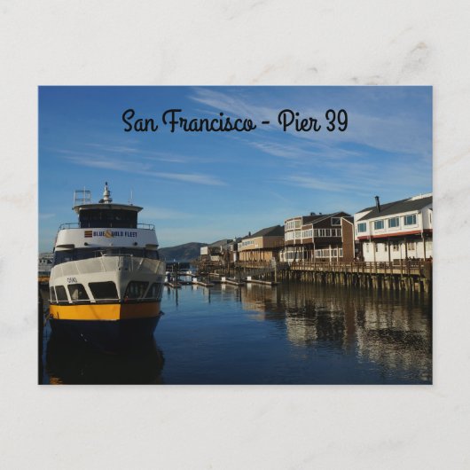 San Francisco Pier 39 #6 Briefkaart (Voorkant)
