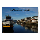 San Francisco Pier 39 #6 Kaart (Voorkant Horizontaal)
