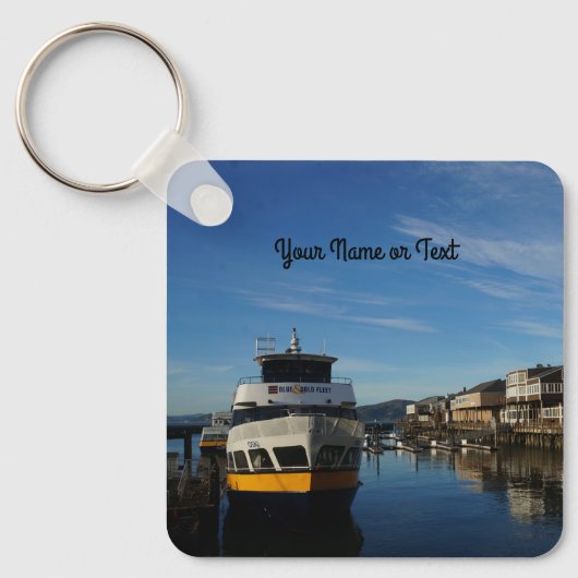 San Francisco Pier 39 #6 Sleutelhanger (Voorkant)