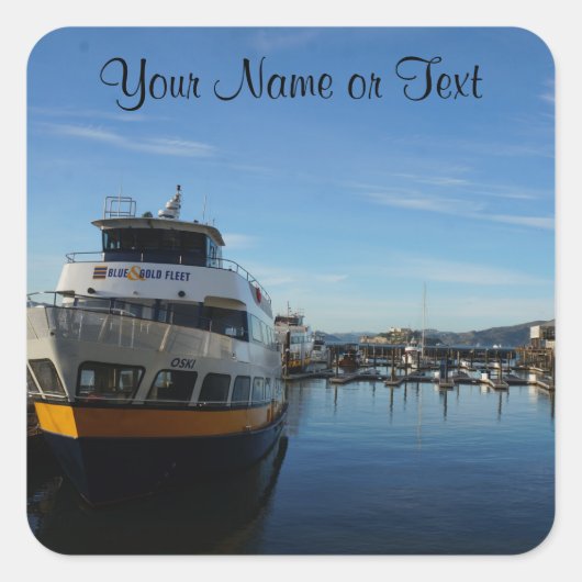 San Francisco Pier 39 #7 Stickers (Voorkant)