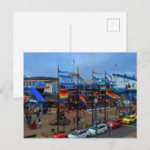 San Francisco Pier 39 Pride #1-3 Ansichtkaart Briefkaart (Voorkant / Achterkant)