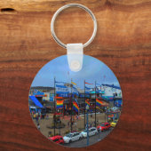 San Francisco Pier 39 Pride #1 Sleutelhanger (Voorkant)