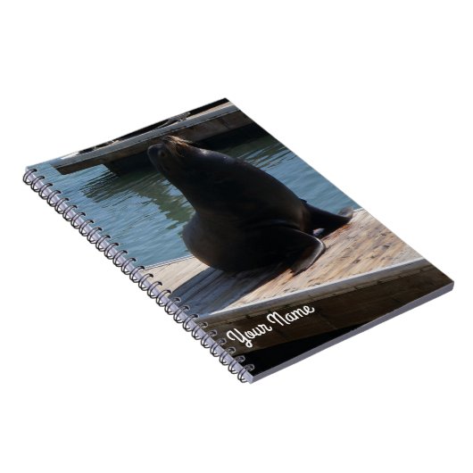 San Francisco Pier 39 Zee Lion #3-2 Notitieboek (Rechterzijde)