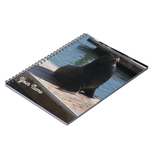 San Francisco Pier 39 Zee Lion #3-2 Notitieboek (Linkerzijde)