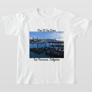 San Francisco Pier 39 Zee Lion #7 T-shirt