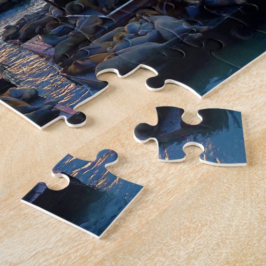 San Francisco Pier 39 Zee Lion #8 Puzzle Legpuzzel (Zijkant)