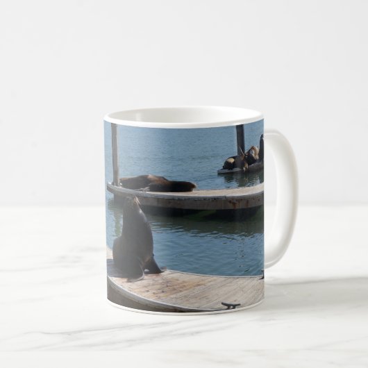 San Francisco Pier 39 Zee Lions #3 Mok (Voorkant rechts)