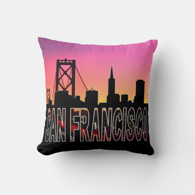 San Francisco Pillow Kussen (Voorkant)