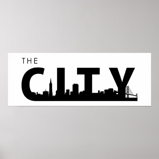 San Francisco Poster (Voorkant)