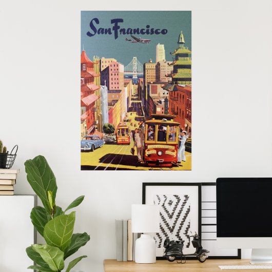 San Francisco Poster (Thuiskantoor)