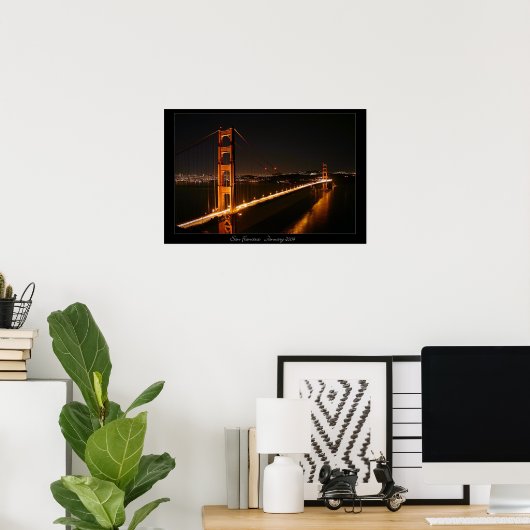 San Francisco Poster (Thuiskantoor)