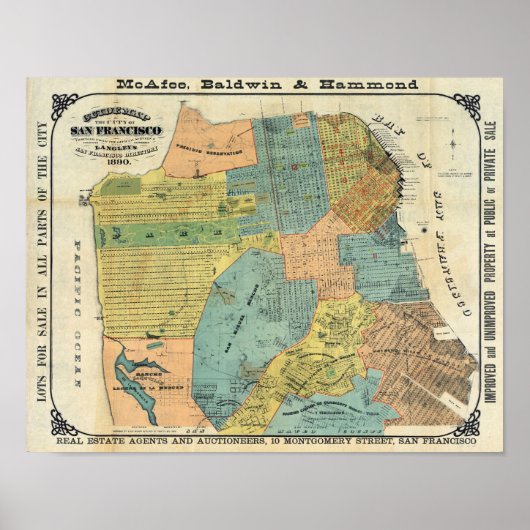 San Francisco Poster (Voorkant)