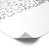 San Francisco Poster voor gefinteerde dames op ket (Hoek)