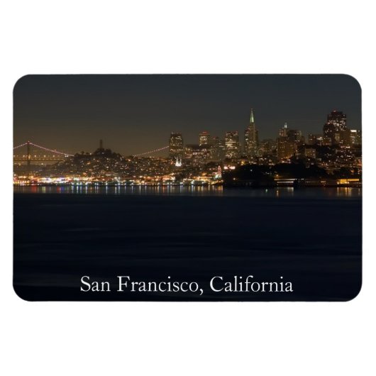 San Francisco Premium Flexi Magnet Magneet (Horizontaal)