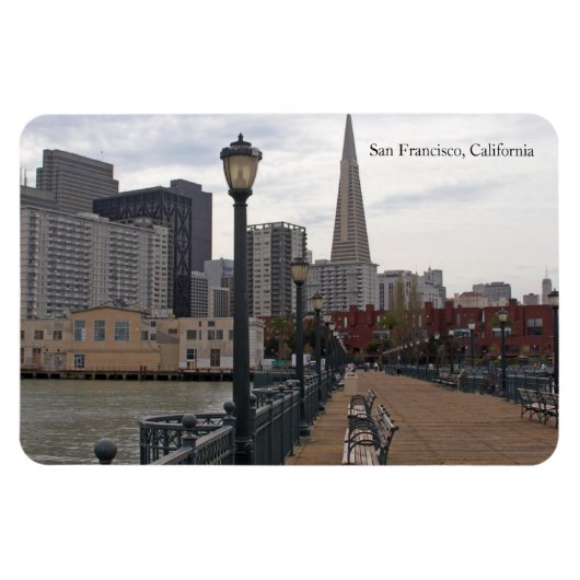 San Francisco Premium Flexi Magnet Magneet (Horizontaal)