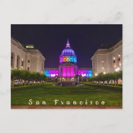 San Francisco Pride Briefkaart (Voorkant)