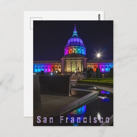 San Francisco Pride Briefkaart (Voorkant / Achterkant)