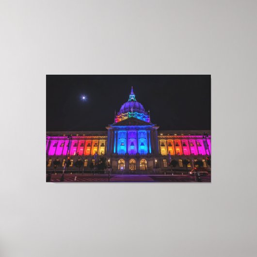 San Francisco Pride Canvas Afdruk (Voorkant)